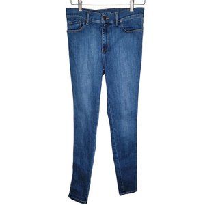 Mott & Bow Size 28 High Rise Skinny Women's Medium Wash Blue Jeans